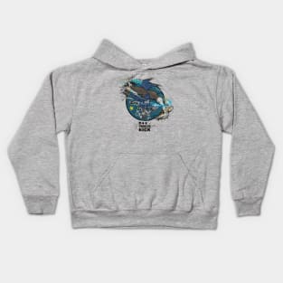 CHUN-LI: SPINNING BIRD KICK Kids Hoodie